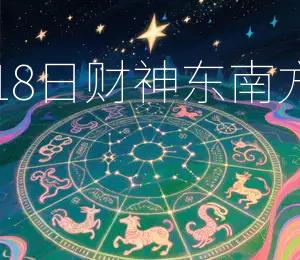 2025年10月18日财神东南方，今日宜求财