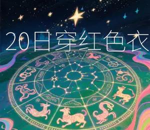 2025年10月20日穿红色衣物可招好运