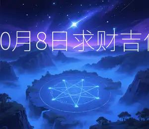 2025年10月8日求财吉位:东南方