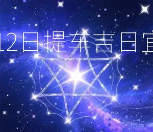 2025年11月12日提车吉日：宜提车，利出行