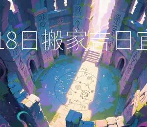 2025年12月18日搬家吉日:宜入宅,宜动土