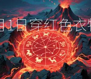 2025年12月1日穿红色衣物,招财进宝