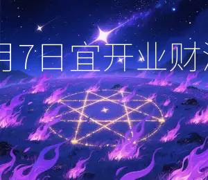 2025年12月7日宜开业，财源广进吉日