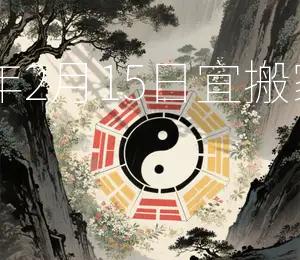 2025年2月15日宜搬家吉日