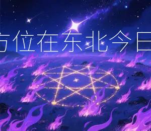 2025年8月24日财神方位在东北,今日东北方向最适合赚钱