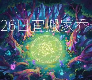 2025年8月26日宜搬家，乔迁新居吉日