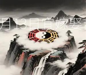 2025年9月13日，宜嫁娶，吉日良辰