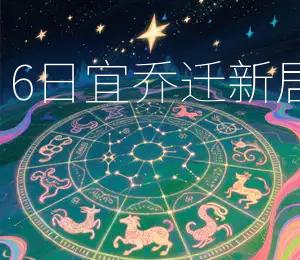 2025年9月6日，宜乔迁新居，吉日良辰