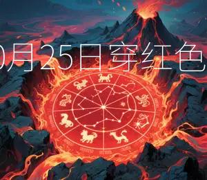 2026年10月25日穿红色提升运势