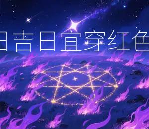 2026年1月17日吉日宜穿红色衣物，招财旺运