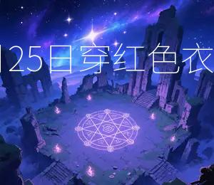 2026年1月25日穿红色衣物Zui旺运