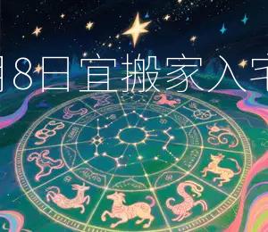 2026年2月8日宜搬家入宅，黄道吉日