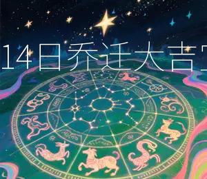 2026年4月14日乔迁大吉,宜搬家入宅