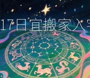 2026年6月17日宜搬家入宅,吉日良辰