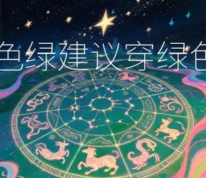 2026年7月3日幸运色绿，建议穿绿色上衣搭配白色裤子