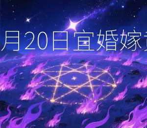 2026年8月20日宜婚嫁,黄道吉日