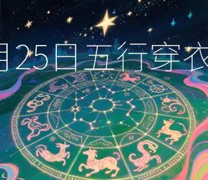 2026年8月25日五行穿衣幸运色：紫