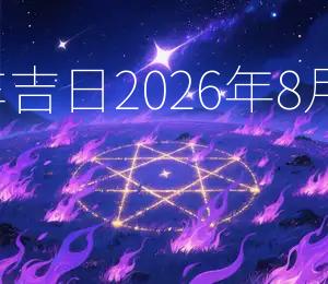 2026年8月4日提车吉日:2026年8月4日宜提车,宜出行