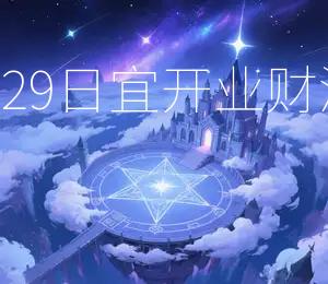 2026年9月29日宜开业,财源广进吉日