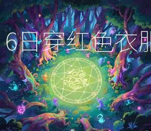 2026年9月6日，穿红色衣服最有福气
