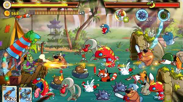 沼泽激战2游戏下载-沼泽激战2最新版(Swamp Attack 2)下载 v1.3.5安卓版截图