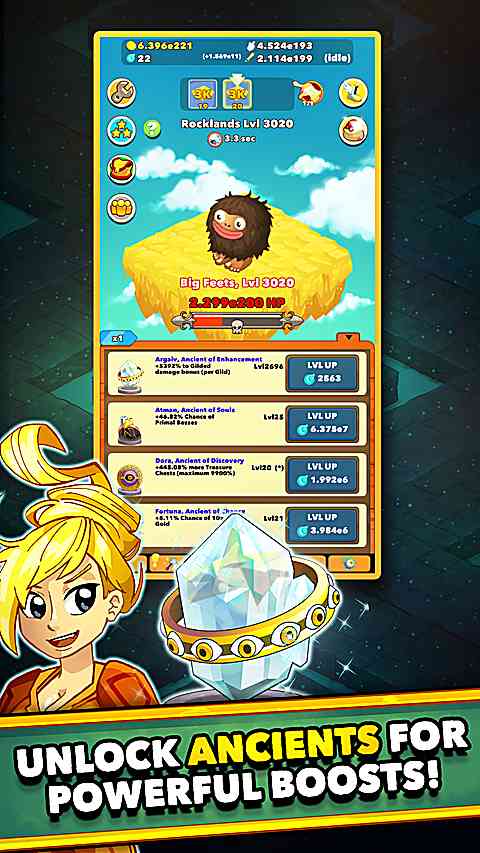 点击英雄手机版下载安装-点击英雄最新版(Clicker Heroes)下载 v2.7.6144安卓版截图
